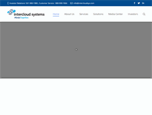 Tablet Screenshot of intercloudsys.com